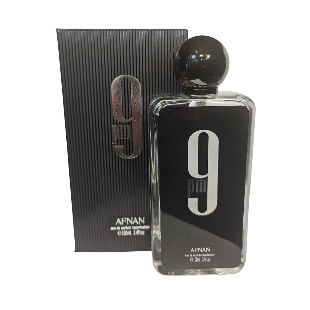 Afnan 9 PM 100ml original bottle and box
