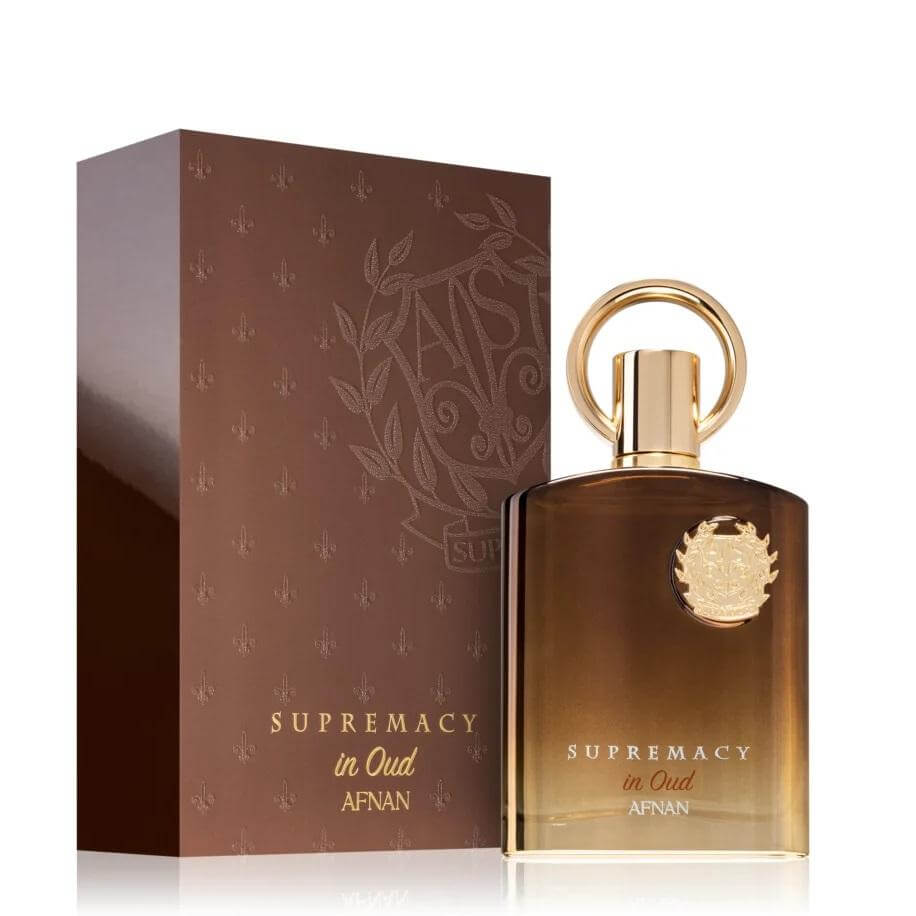 Afnan Supremacy In Oud 100ml bottle and box