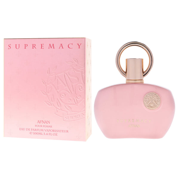 Afnan Supremacy Pink 100ml bottle and box