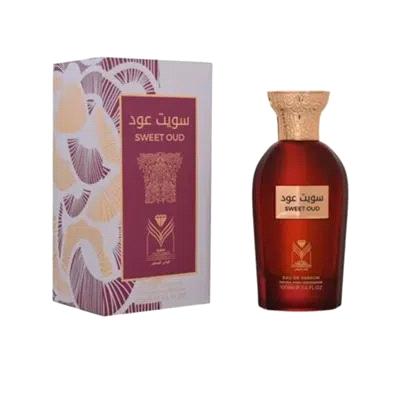 Almas Sweet Oud original perfume bottle and packaging