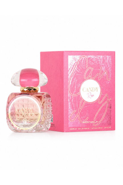 Grandeur candy rose 100 bottle and packaging