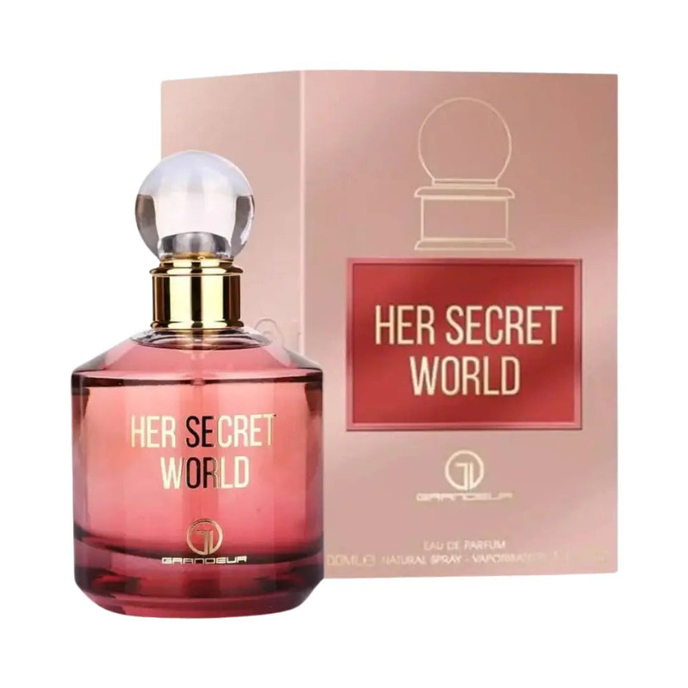 Grandeur her secret world 100ml genuine product bottle and box