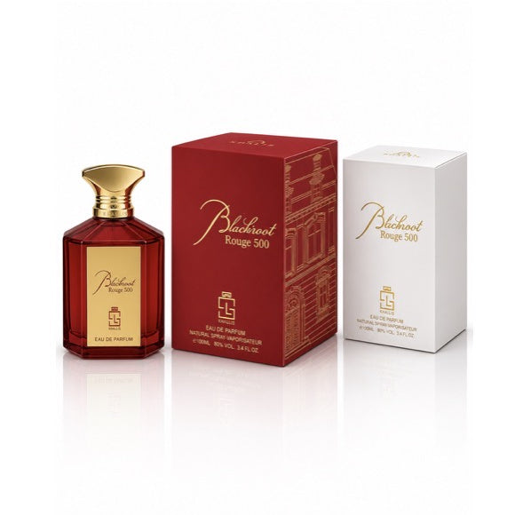 blackroot rouge perfume bottle and packaging