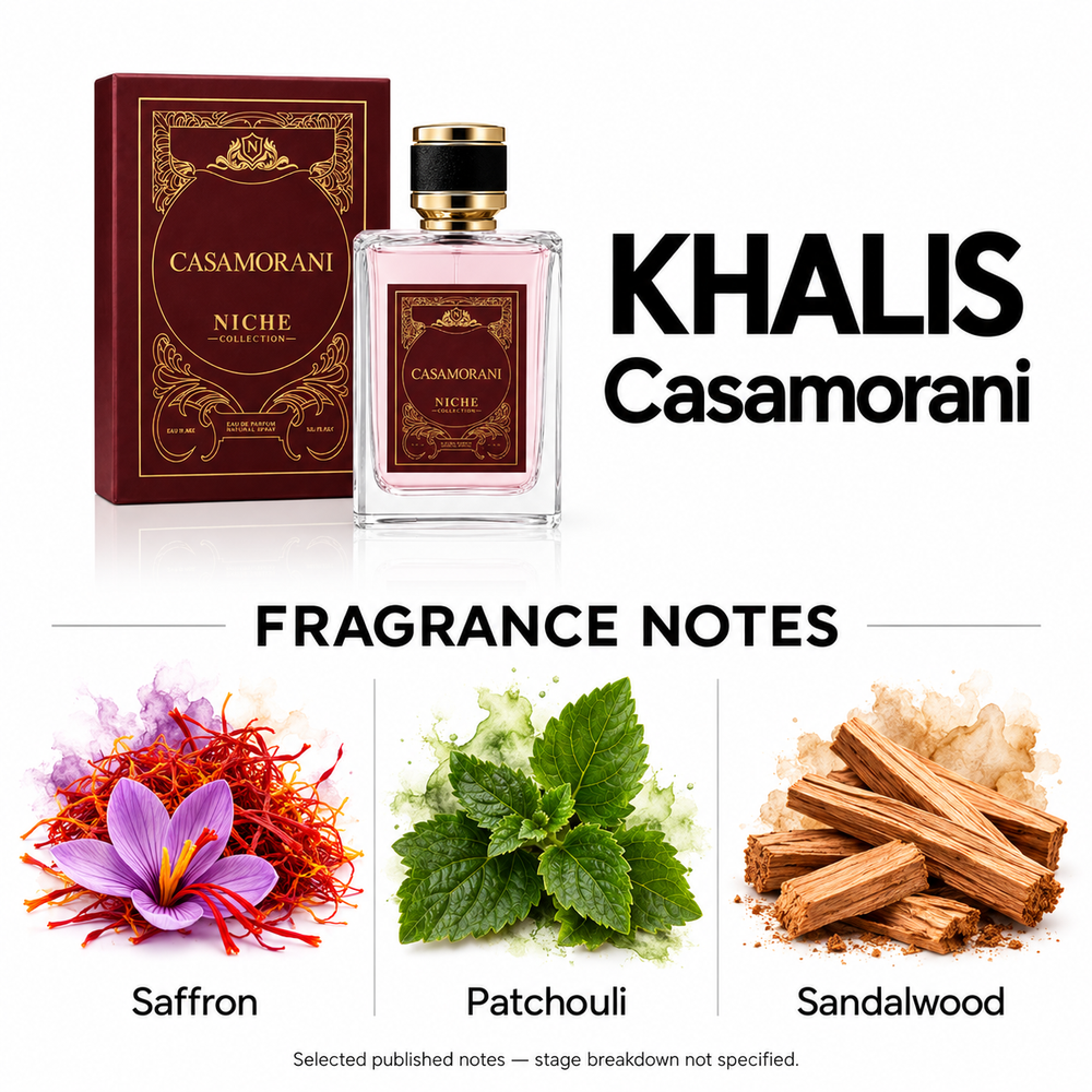 Khalis Casamorani fragrance notes