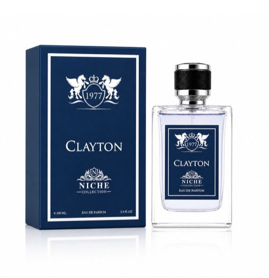 Khalis clayton perfume bottle and box