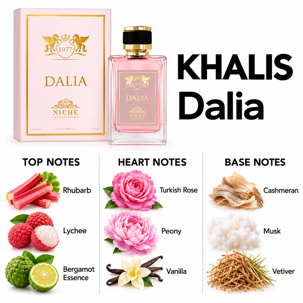 Khalis Dalia fragrance notes