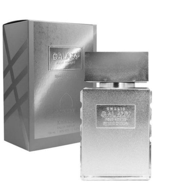 Khalis Galaxy 100ml bottle and matching packaging