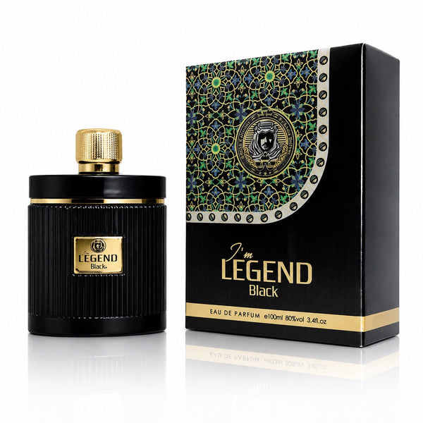 Khalis I M Legend Black bottle and matching box