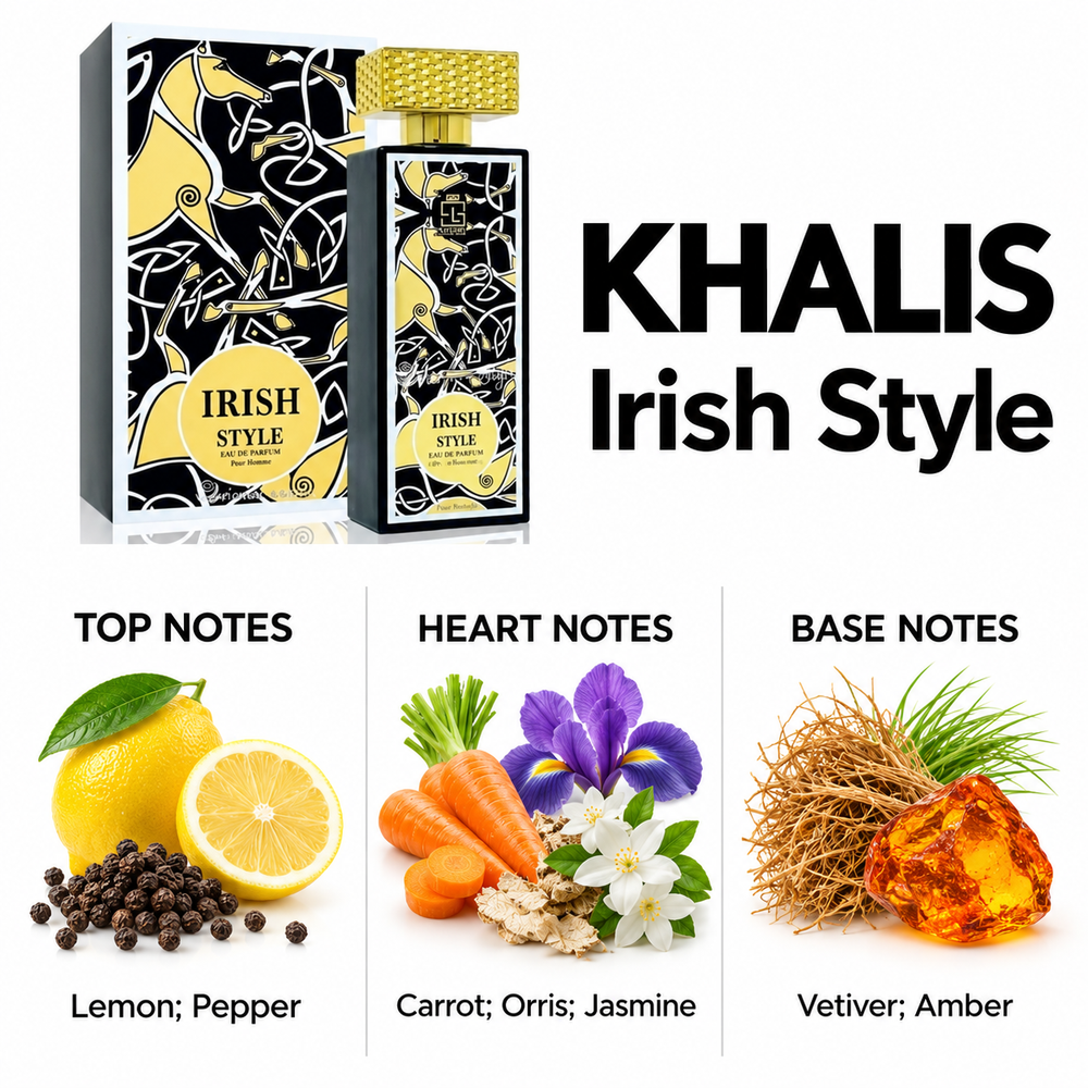 Khalis Irish Style fragrance notes