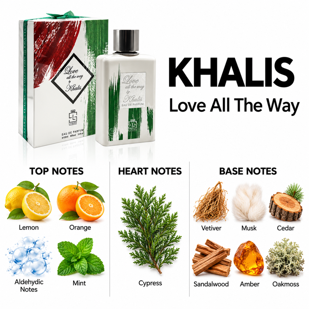 Khalis Love All The Way fragrance notes