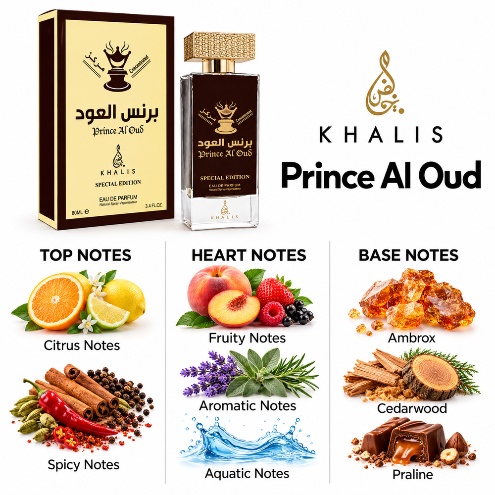 Khalis Prince Al Oud fragrance notes