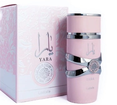 Lattafa Yara bottle and packaging