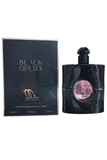 Black Opera bottle and packaging