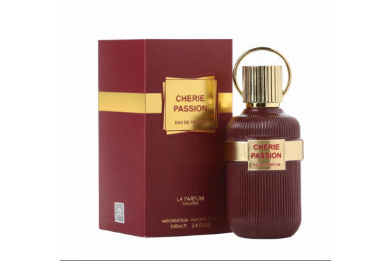 Cherie Passion bottle and packaging