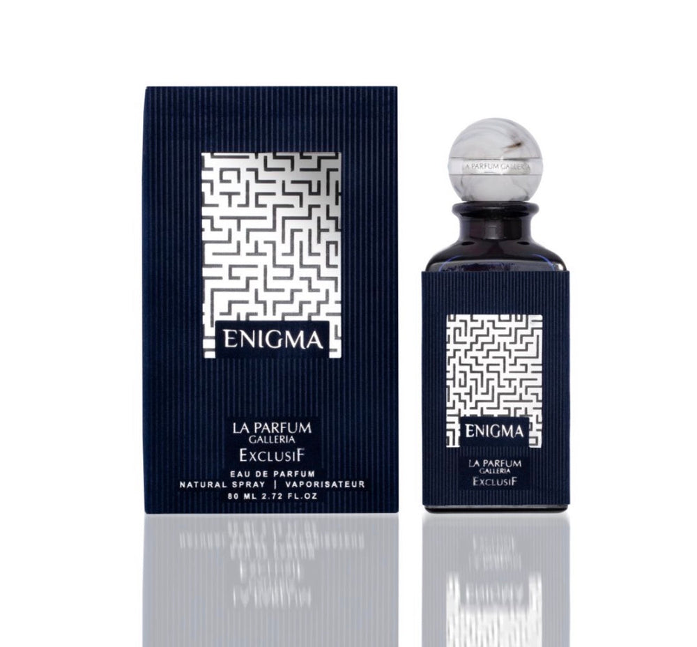 LPG Enigma original bottle and packaging