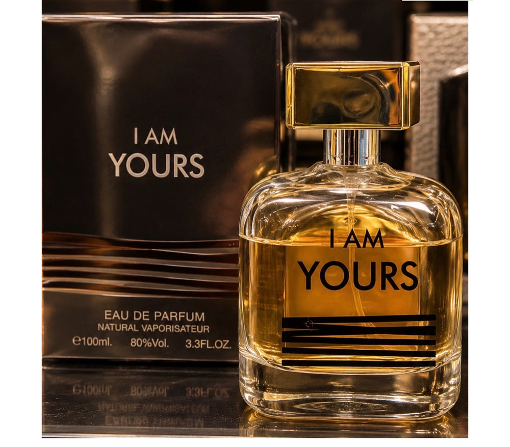 LPG I Am Yours bottle and packaging