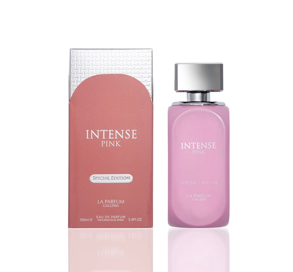 LPG Intense Pink original bottle and packaging