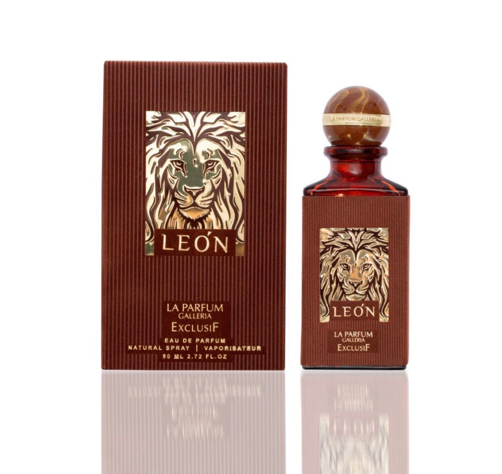 LPG Leon original bottle and packaging