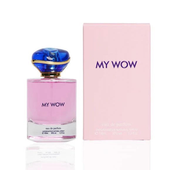 LPG My Wow original bottle and packaging