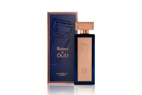 Roses in Oud bottle and box