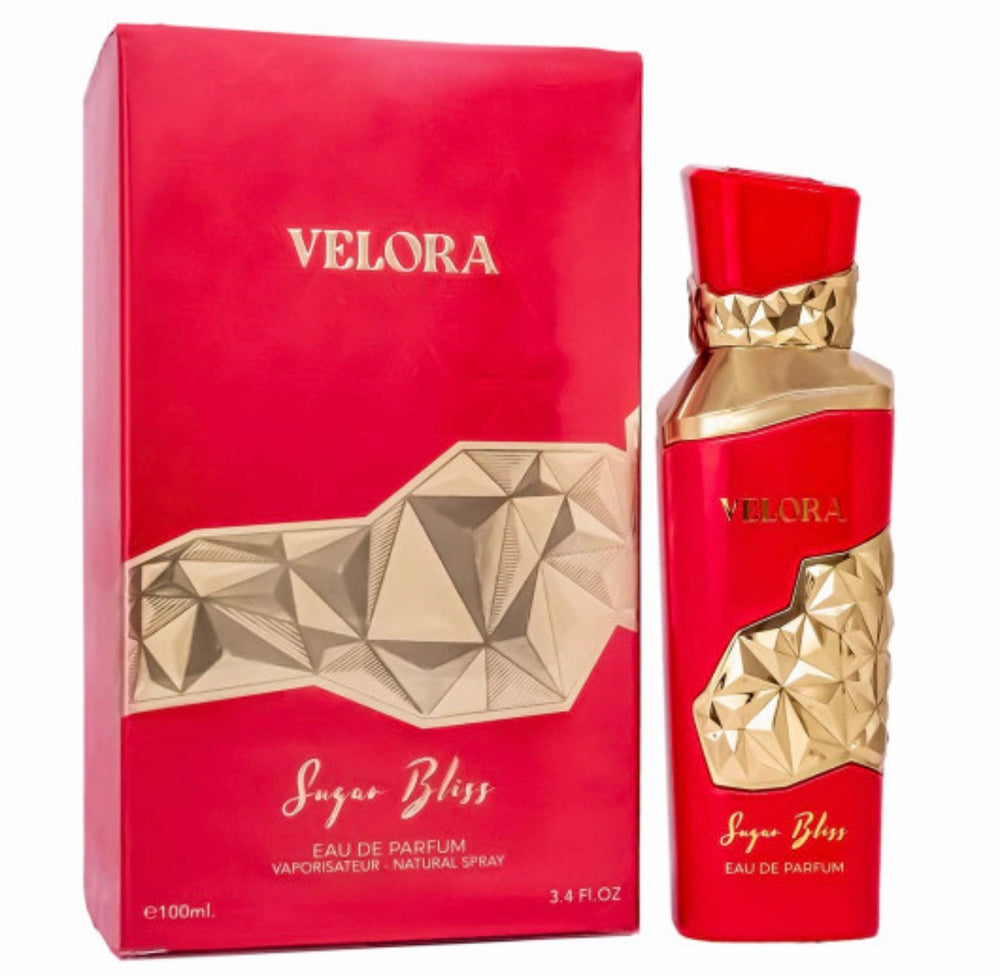 LPG Velora Sugar Bliss original bottle and packaging