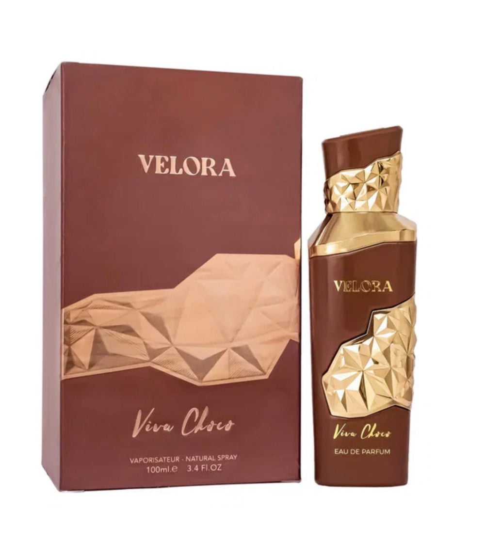 LPG Velora Viva Choco original bottle and packaging