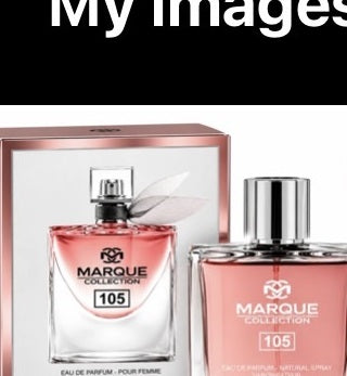 Marque Collection 105 original product bottle and box