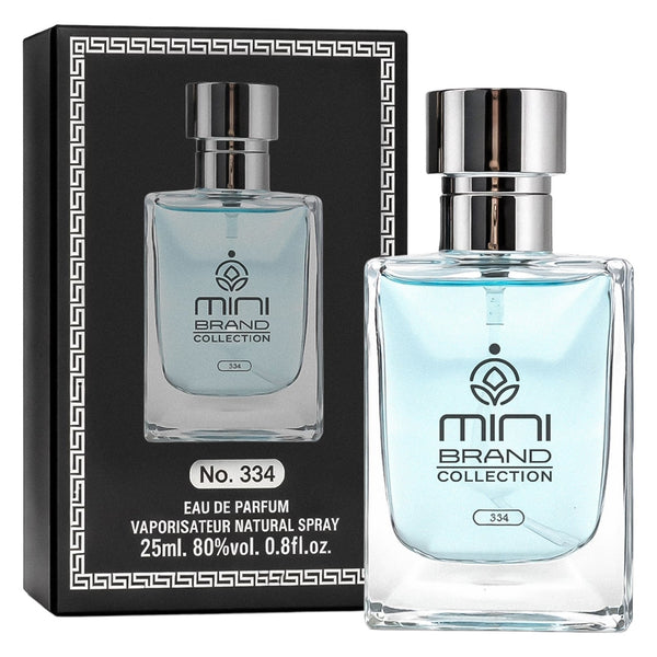 Mini Brand Collection No.334 25ml actual bottle and box