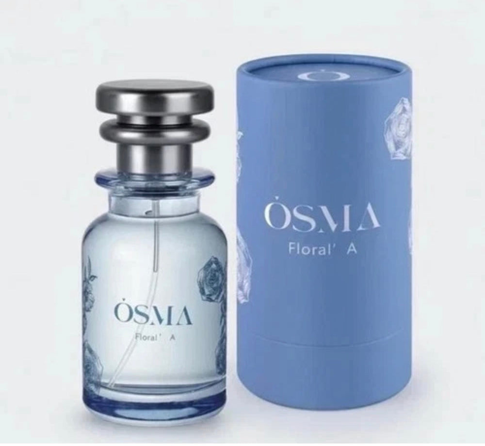 OSMA floral-a original catalogue bottle and matching packaging