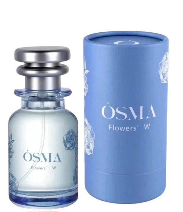 OSMA flowers-w original catalogue bottle and matching packaging