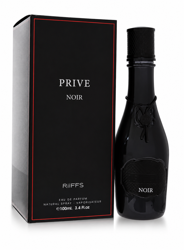 RIIFFS Prive Noir Riffs – 100ml bottle and box