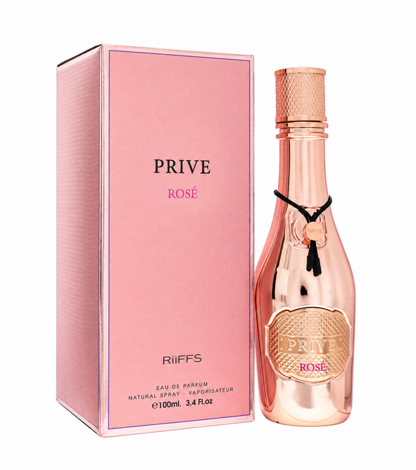 RIIFFS Prive Rose Riffs – 100ml bottle and box