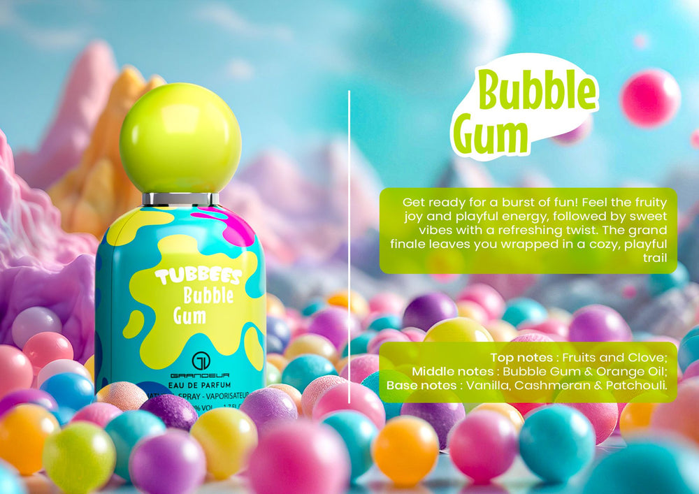 Tubbees Bubble Gum – 50ml wholesale catalogue image