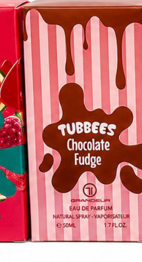 Tubbees Chocolate Fudge genuine product packaging