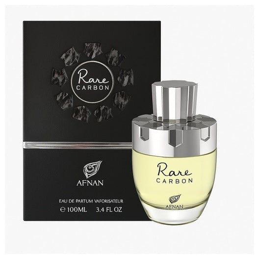 Afnan Rare Carbon 100ml bottle and original packaging