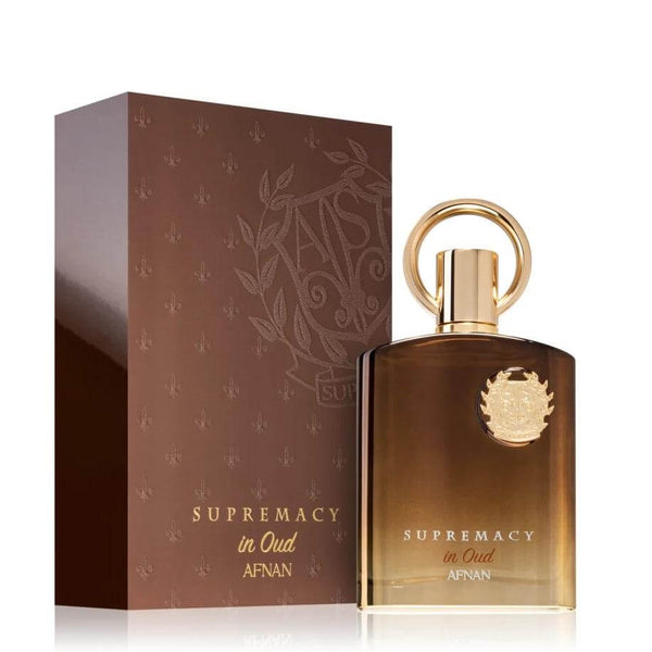 Afnan Supremacy In Oud 100ml bottle and box