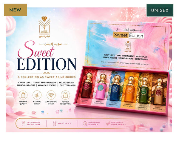 Almas Sweet Edition gift box 6 x 30ml original supplied product photo
