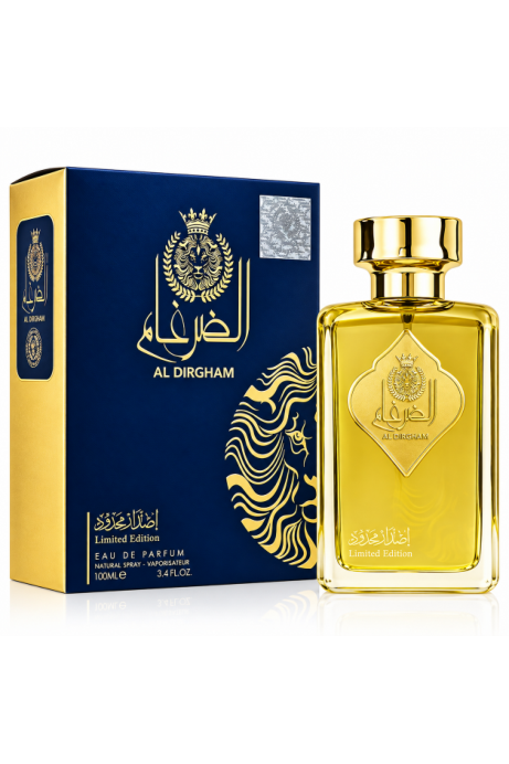 Al Dirgham Limited Edition exact product image from supplied PDF