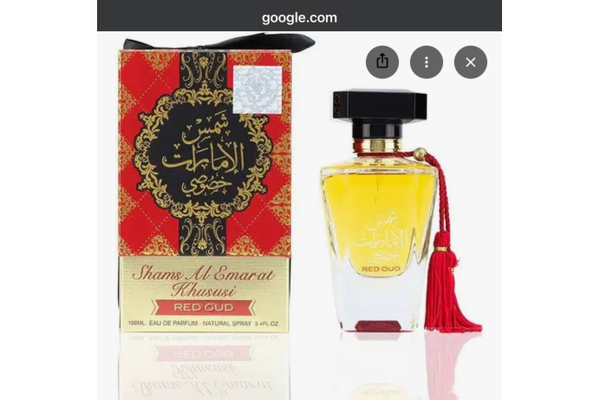 Shams Al Emarat Khususi Red Oud product image from supplied catalogue