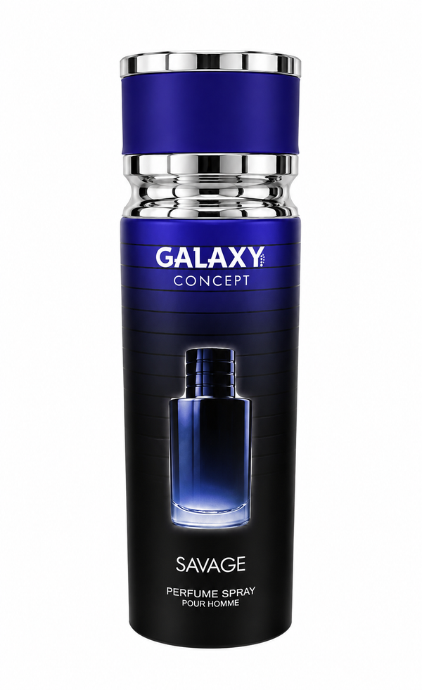 Galaxy Plus Concept Savage 200ml perfume spray bottle