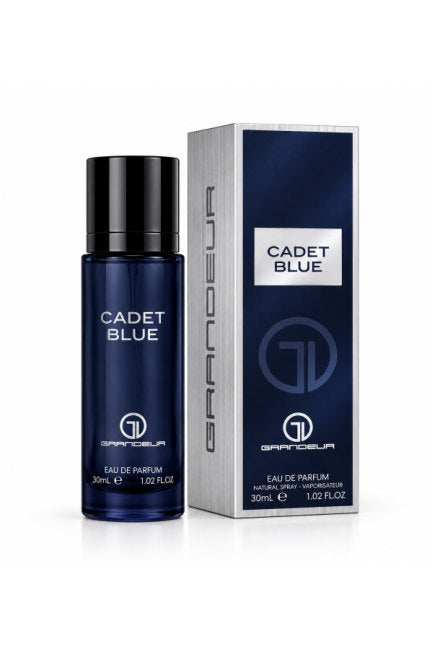 Grandeur cadet blue 30 30ml bottle and box; sold in 12-piece pack