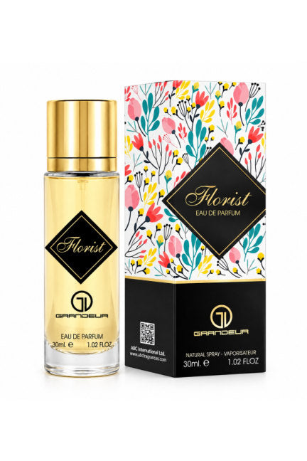 Grandeur florist 30 individual 30ml bottle and box; sold as 12 pack