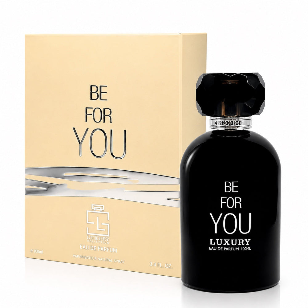 Khalis Be For You bottle and matching box