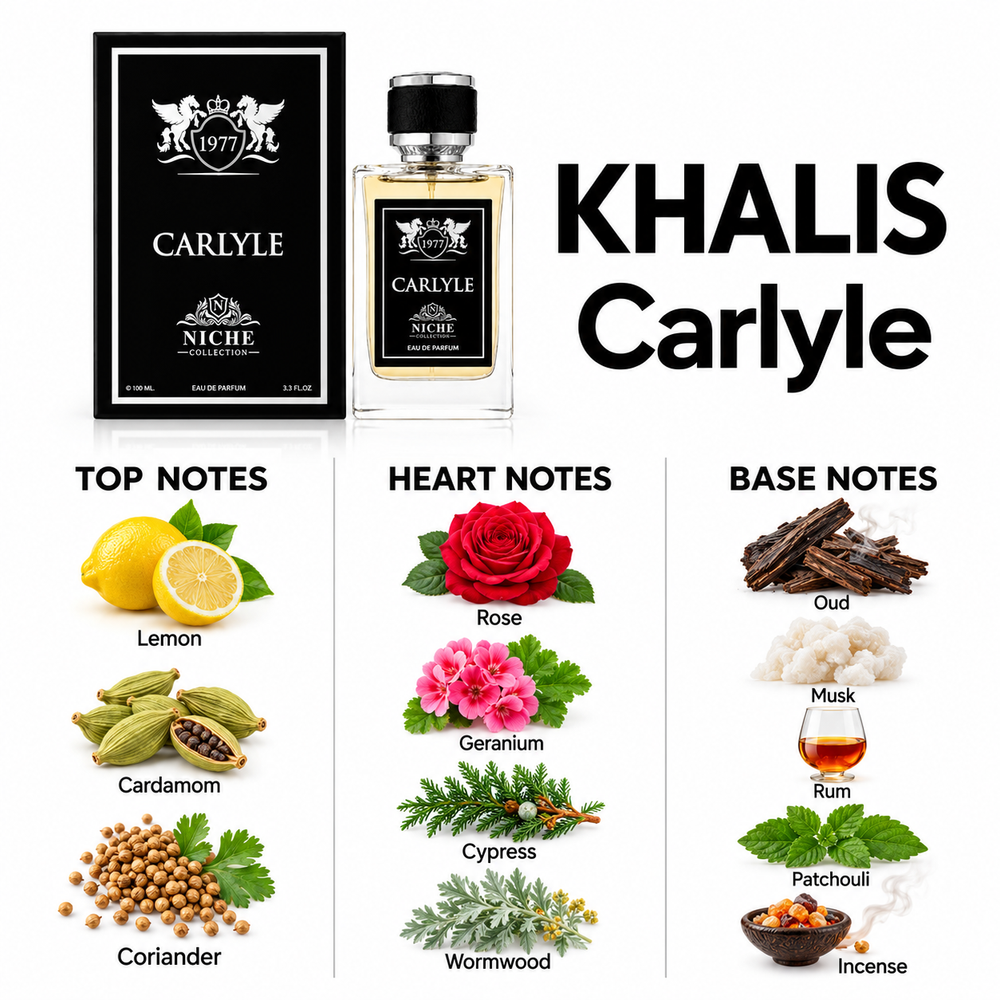 Khalis Carlyle fragrance notes