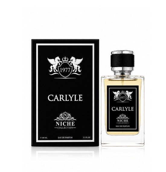 Khalis Carlyle – 100ml perfume bottle and box