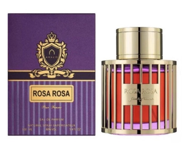 Khalis Rosa Rosa 100ml bottle and packaging