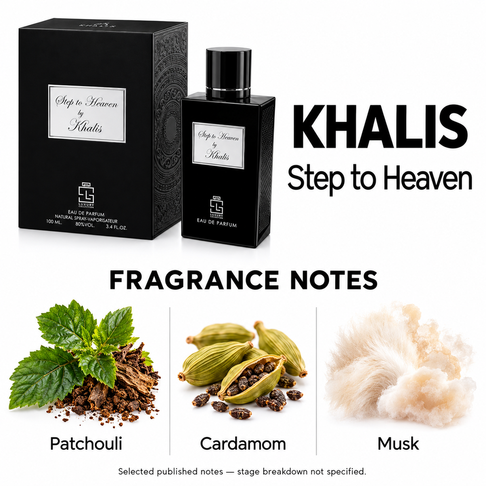 Khalis Step to Heaven fragrance notes