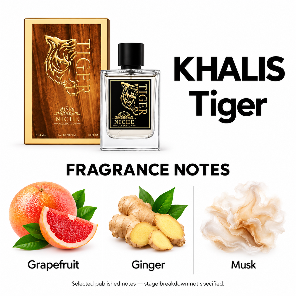 Khalis Tiger fragrance notes