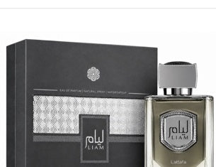 Lattafa Liam bottle and packaging