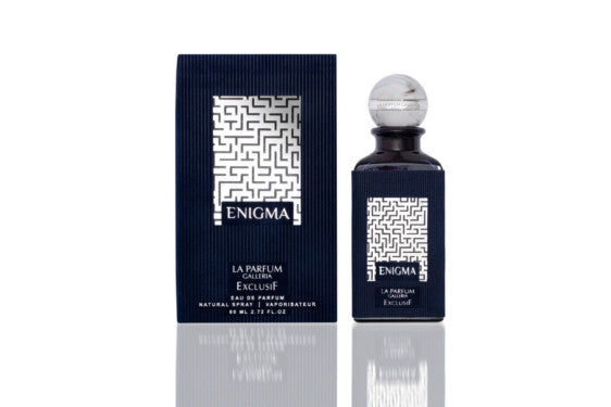 Enigma bottle and packaging